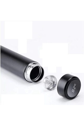 Dijital Sıcaklık Göstergeli Renkli Çelik Termos - 500 Ml Diğer