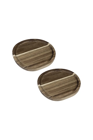 Naturalove Akasya Sunum Tabağı - 2'li