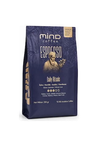 Mind Coffee Espresso Daily Rituals 250gr %100 Arabica Çekirdek