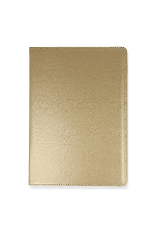 Newface - 405 - Samsung Galaxy Uyumlu T500 Tab A7 10.4 Kılıf 360 Tablet Deri Kılıf - Csmo-tex - - Gold