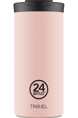Travel Tumbler Dusty Pink Paslanmaz Çelik Termos Bardak 600 Ml Pembe