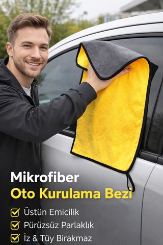 Premium Oto Seti 8'li Kurulama, Ayna, Sünger, Detay Fırçaları,eldiven, Güderi Bez