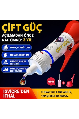 Powermaster Pm-29676 Yağ Bazlı Jel Tipi Süper Hızlı Çok Amaçlı Güçlü Yapıştırıcı