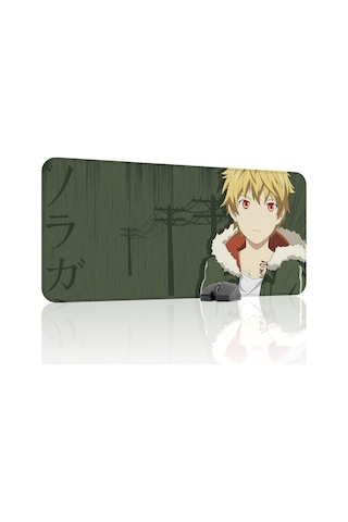 Noragami Kaymaz Dikişli Kauçuk Oyuncu Mousepad V5 - 90x40 Xxl Gaming Mouse Pad Fare Altlığı