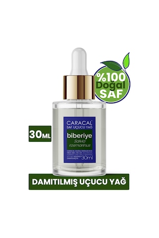 Caracal Saf Biberiye Yağı Doğal Biberiye Uçucu Yağı 30 ML