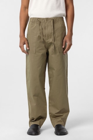 Vamos Baggy Fit Gabardin Pantolon Haki