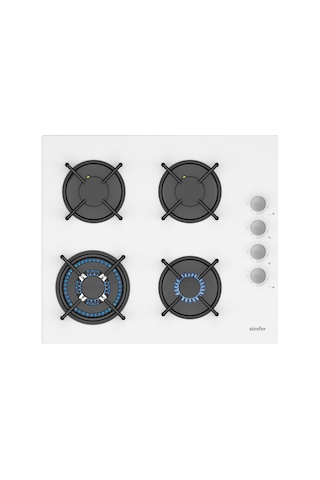 Simfer 11 Fonksiyon Steam Master Beyaz 3'lü Ankastre Set (8245 Fırın + 3654 Ocak + 8739 Davlumbaz)