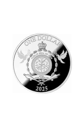 Agakulche Dünya Barışı Gümüş Sikke Coin