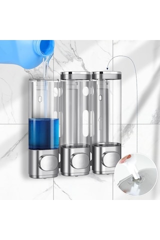 Novahub Yüksek Kapasiteli Siyah Duvara Montaj Banyo Duş Pompası Ve Organizatör Siyah