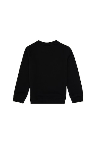 U.S. Polo Assn. Erkek Çocuk Siyah Bisiklet Yaka Sweatshirt 50313900-VR046