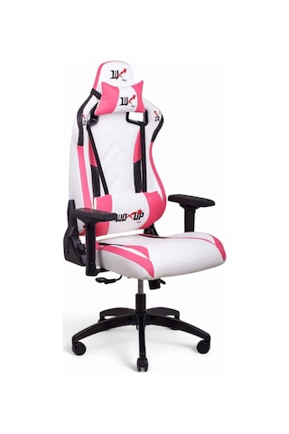Prıme Pink Pulse Oyuncu Koltuğu Gaming Koltuk Gamer Koltuğu Pembe - Beyaz