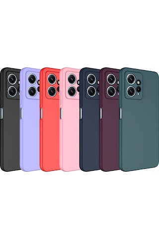 Xiaomi Redmi Note 12 4g Kılıf Zore Mara Lansman Kapak Lila