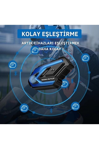 Nukrotech Nukro M6 Plus Bluetooth İnterkom