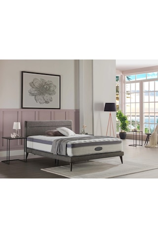 Bellona Flexy Baza Başlık Takımı - Gri 160x200