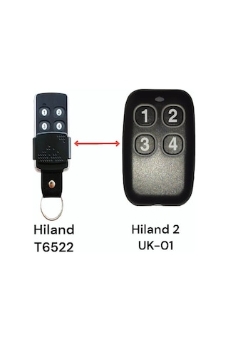 Hiland 2 Uk-01 4 Kanal Otomatik Kapı Bariyer Kepenk Kumandası