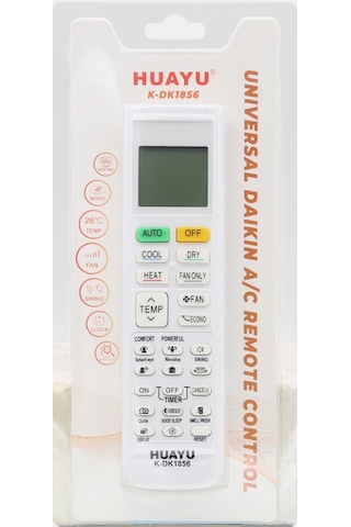 Huayu K-dk1856 Daikin Tüm Modeller Akıllı Universal Klima Kumandası