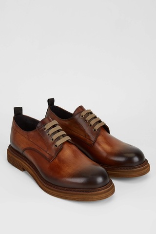 Exton Erkek Hakiki Deri Taba Casual Ayakkabı 994 9253 Erk Ayk K23/24 Lıght Brown Kahverengi