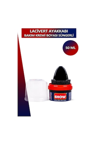 Show Ayakkabı Bakım Kremi Boyası Süngerli 50 Ml 001