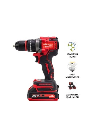 Dawreek 10 MM Red Kömürsüz Vidalama