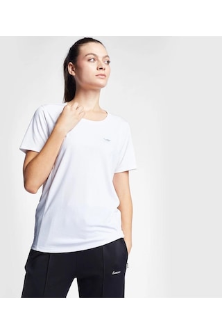 Lesconkadın Kısa Kollu T-shirt 24s-2204-24b 24btbb002204-beyaz