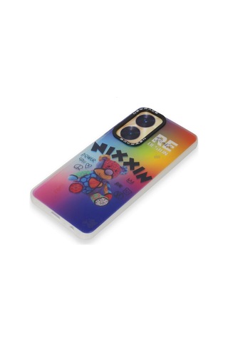 Realme C55 Kılıf Estoril Desenli Seri Silikon Kapak