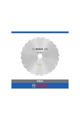 Bosch Pro 254x30 Mm 24 Diş Akülü Ahşap Daire Testere 2608842237