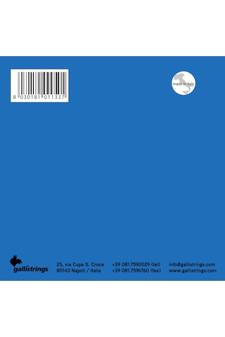Galli G216W Şeffaf Nylon Profesyonel Ukulele Teli-İtalyan Üretim