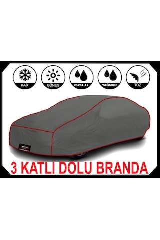 3 Katlı Dolu Darbe Koruyucu Volkswagen Passat Araba Brandası Oto Branda Araba Çadırı