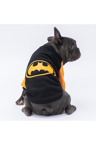 Pettrend Batman Baskılı Polar Kedi Köpek Sweati Kedi Köpek Elbisesi