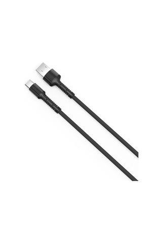 Zore Ls63 100 Cm Hasir Type-c Usb Kablo Gri