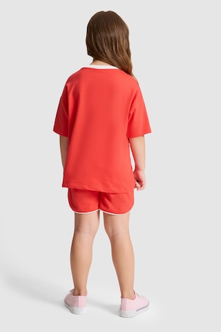 U.S. Polo Assn. U.s. Polo Assn. Kız Çocuk Kırmızı Pijama Takım 50326615-vr030