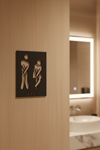 Wc Tabelası, Tuvalet Levhası, Kadın Erkek Tabela, Yönlendirme Levhaları 42