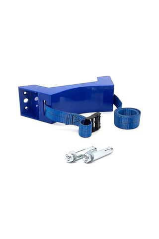 Silindir Monteli Braket Gaz Silindiri Braketi Dayanıklı Abs Gaz Silindiri Tutucu Karavan Karavan İçin, Mavi Yeni