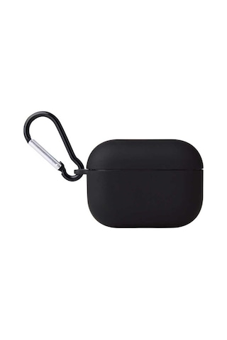 Apple AirPods Uyumlu Pro Kılıf Zore Airbag 11 Silikon Siyah