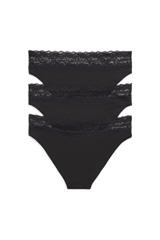 Tommy Hilfiger Kadın Siyah 3'lü Paket Bikini Külot-16126