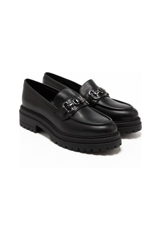 Nero Giardini Nero Black Oxford Klasik Kadın I411410d 100 Nerogiardini Guanto Nero Tr Folgarıa 9120/009 Siyah