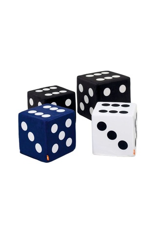 Missidea Minderkit Eğitici Zar Minder 33x33 Cm - Lacivert Anaokulu Ve Kreş Donanımı-1 Adet