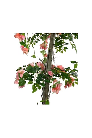Yapay Ağaç Pembe Begonvil Ağacı 120Cm Doğal Salex Dallı