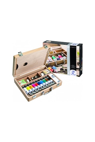 Van Gogh Basic Box Ahşap Çantalı Yağlıboya Seti
