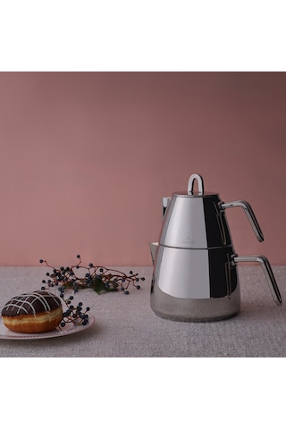 Jumboteos Çaydanlık Metal Saplı Çelik