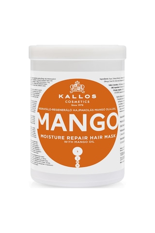 Mango Yağı İçeren 1000ml Nem Verici Ve Onarıcı Saç Bakım Maskesi