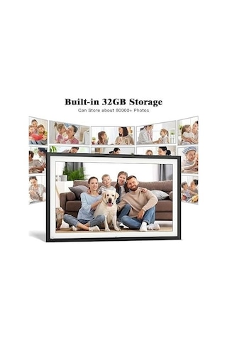 Nethgrow 15.6 Inc Dijital Resim Çerçevesi Wifi 32 Gb 1920x1080 Ips