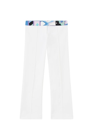 Pucci Şık Pantolon Beyaz