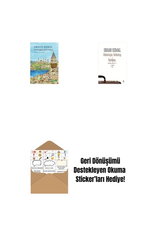 İstanbul İstanbul Ciltli + Müfettişler Müfettişi - Üçkâğıtçı 2 Kitap Bir Arada + Okuma Sticker'ları