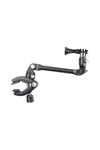 Leezsing 360 Dönebilen 26cm Kameralı Müzik Tutucu - 3.3cm Çaplı Nesnelere Uyumlu, Gopro/xiaoyi/sjcam/aee İçin Dayanıklı Abs Malzeme