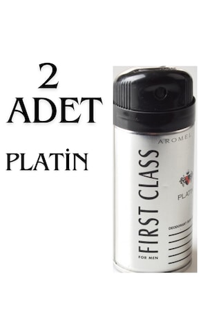 First Class Platin Erkek Sprey Deodorant 2 x 150 ML