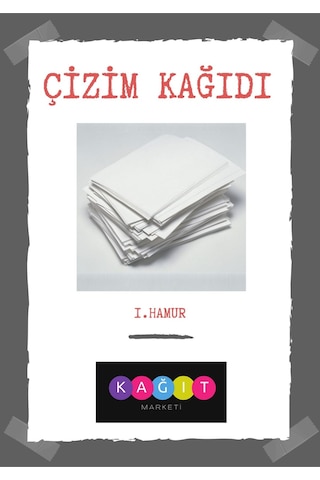 Çözüm Kağıt A2 Çizim Resim Kağıdı 1. Hamur 120 Gr 42x59,4 Cm 50 Adet Çözüm Kağıt A2 Çizim Resim Kağıdı 1. Hamur 120 Gr 42x59,4 Cm 50 Adet
