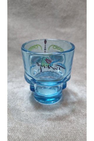 Kuru Kafa Shot Bardak Mavi
