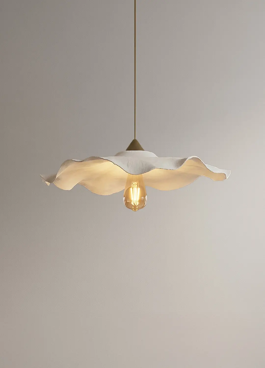 Modern Avf Sarkıt Avize 60 Cm Beyaz