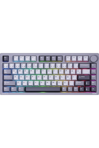Philips EVNIA SPK8618 Mekanik RGB 81 Tuş USB Bluetooth 2.4 G Kablosuz Oyuncu Klavyesi